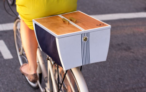 lockable bike basket